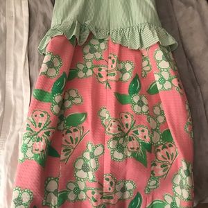 Strapless lilly dress